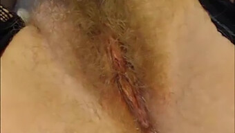 Hairy Blonde Pussy Closeup: Hairy And Closeup