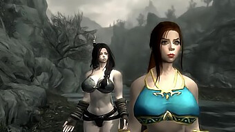 Jenna Et Lacey Font Face À Des Conséquences Dans Une Vidéo Sur Le Thème De Skyrim