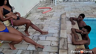 Black Bisexual Couple Engages In Hot Sex