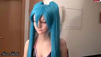 German Teen Enjoys A Cosplay Facial Orgasm With A Blowjob And Anal Sex