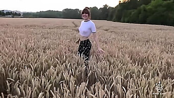 Amateur Teen'S First Time In The Cornfield: Pov Sex