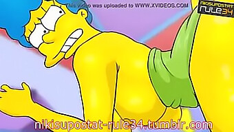 Los Culazos De Los Simpson En Un Video Porno Caliente