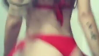 Katrina Kraven'S Hot Performance In A Sexy Red Thong