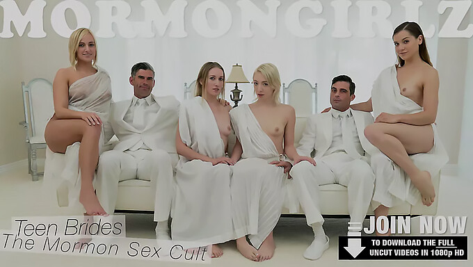 Mormonisches Girlz - Eine Romantische Begegnung Mit Einer Jungen Frau