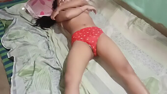 Indian Boyfriend Fucks His Girlfriend'S Ass In Lingerie