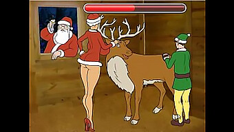 Mrs. Claus Gets Naughty With A Hot Stranger