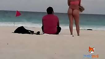 Outdoor Public Thonging: Cheating Husband'S Cuckold