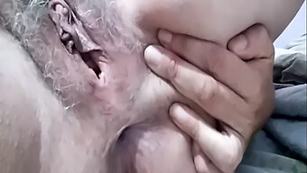 Hairy Granny Pussy Show